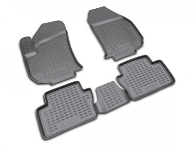 Коврики в салон для OPEL Zafira B 2005-н.в., 4 шт. (полиуретан) Novline