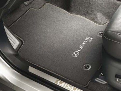 Коврики в салон текстильные (Lexus) (Original) для Lexus NX, 2014-2021. (цвет: чёрный) (PW210-78000)