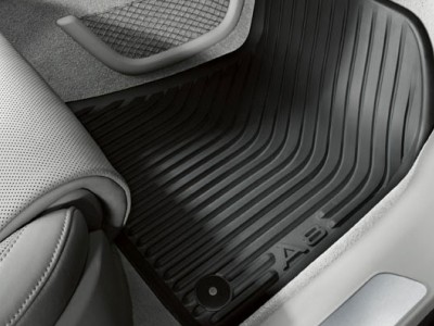 Комплект передних резиновых ковриков для Audi A8 2013-2017, 2шт. (Original) (VAG)