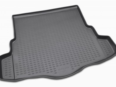 Коврик в багажник Novline для ALFA ROMEO 159 2005-2010, сед. (полиуретан; чёрный; серый)