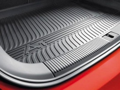 Коврик в багажник VAG (оригинал) для Audi A1 (8X) 2010-2014, 1 шт. (цвет чёрный и антрацит)