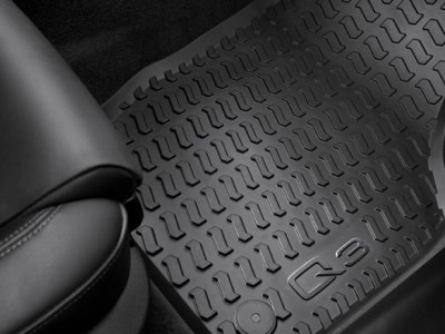 Комплект передних резиновых ковриков для Audi Q3 2011- н.в. 2шт. (Original) (VAG)