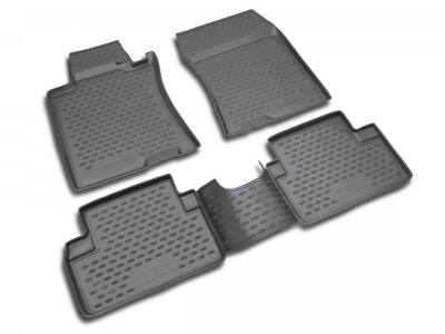 Коврики в салон для HONDA Accord 2002-2007, 4 шт. (полиуретан) Novline