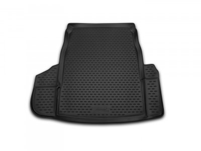 Коврик в багажник Novline для BMW 5 (Е60) 2003-2009, сед. (полиуретан; чёрный; серый)