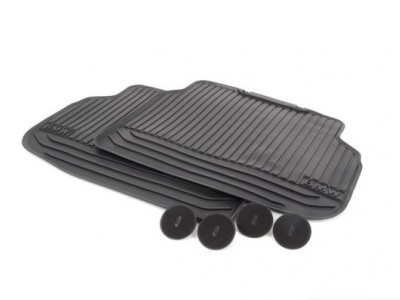 Комплект задних ножных ковриков для BMW F01 7-серия 2008-2015 (Orig)