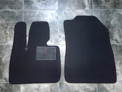 Коврики в салон EVA (шестиугольник) для Changan Deepal S09, 2024-, к-т 4 шт., 2 ряда (цвет: чёрный) (ch-de-s09-2024-ek)