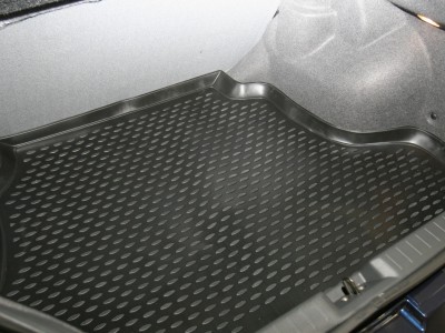 Коврик в багажник Novline для CHERY A13/ Bonus/ Storm 2, 2009-н.в., седан, (полиуретан)