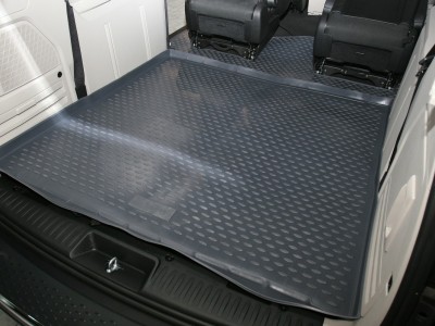 Коврик в багажник Novline для CHRYSLER Grand Voyager RT, 2008-н.в., вэн. длин. (полиуретан, чёрный)