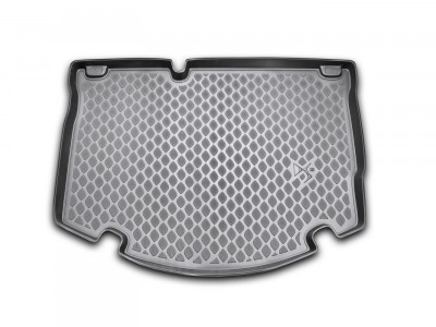 Коврик в багажник Novline для CITROEN DS3, 2010-н.в., хб. (полиуретан, чёрный)