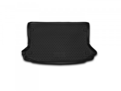 Коврик в багажник Novline для  FORD Ecosport, 2013-н.в., кросс. 1 шт. (полиуретан, чёрный)