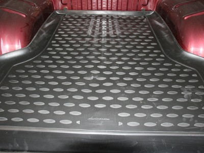 Коврик в багажник Novline для GREAT WALL Wingle 3, 2007-н.в., 2011-н.в.,пик. (полиуретан, чёрный)