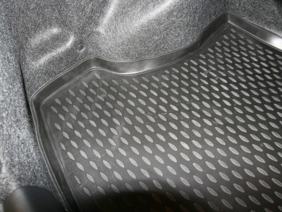 Коврик в багажник Novline для HONDA Civic, 2011-н.в., сед. (полиуретан, чёрный)