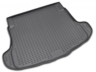 Коврик в багажник Novline для HONDA CR-V III 2006-2011, кросс. (полиуретан, чёрный, серый, бежевый)