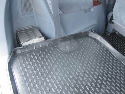 Коврик в багажник Novline для HONDA Odyssey RA6 JDM, 1998-2003, П.Р. длин., мв. (полиуретан, чёрный)