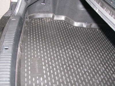 Коврик в багажник Novline для HYUNDAI Grandeur 05/2005-2012, сед. (полиуретан, чёрный)