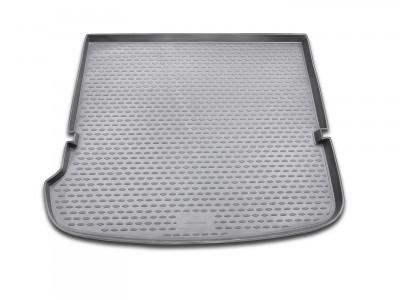 Коврик в багажник Novline для HYUNDAI ix 55 2008-н.в., длинный, кросс. (полиуретан, чёрный)