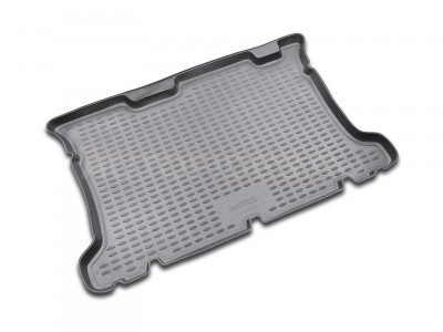 Коврик в багажник Novline для HYUNDAI Matrix 2001-2011, мв. (полиуретан, чёрный)