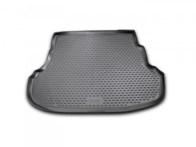 Коврик в багажник Novline для HYUNDAI Solaris 2011-2014, 2014-2016 сед. comfort,optima, family (полиуретан, чёрный)