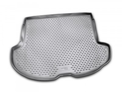 Коврик в багажник Novline для INFINITI FX 2002-2008, кросс. (полиуретан, чёрный, серый, бежевый)