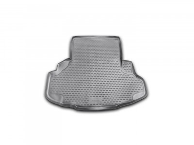 Коврик в багажник Novline для  JAGUAR XF, 2007-2015 сед., 1 шт. (полиуретан, чёрный)