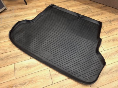 Коврик в багажник Element для Kia Rio sedan 3G 2011-2015/ Hyundai Accent 4G  2011-2017 sedan 2010-2018. (ki-ri-sed-3g-2011-2017-kb)