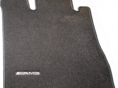 AMG коврики салона велюровые антрацит для Мерседес A class W169 2004-2012, 4 шт, 1 шт.